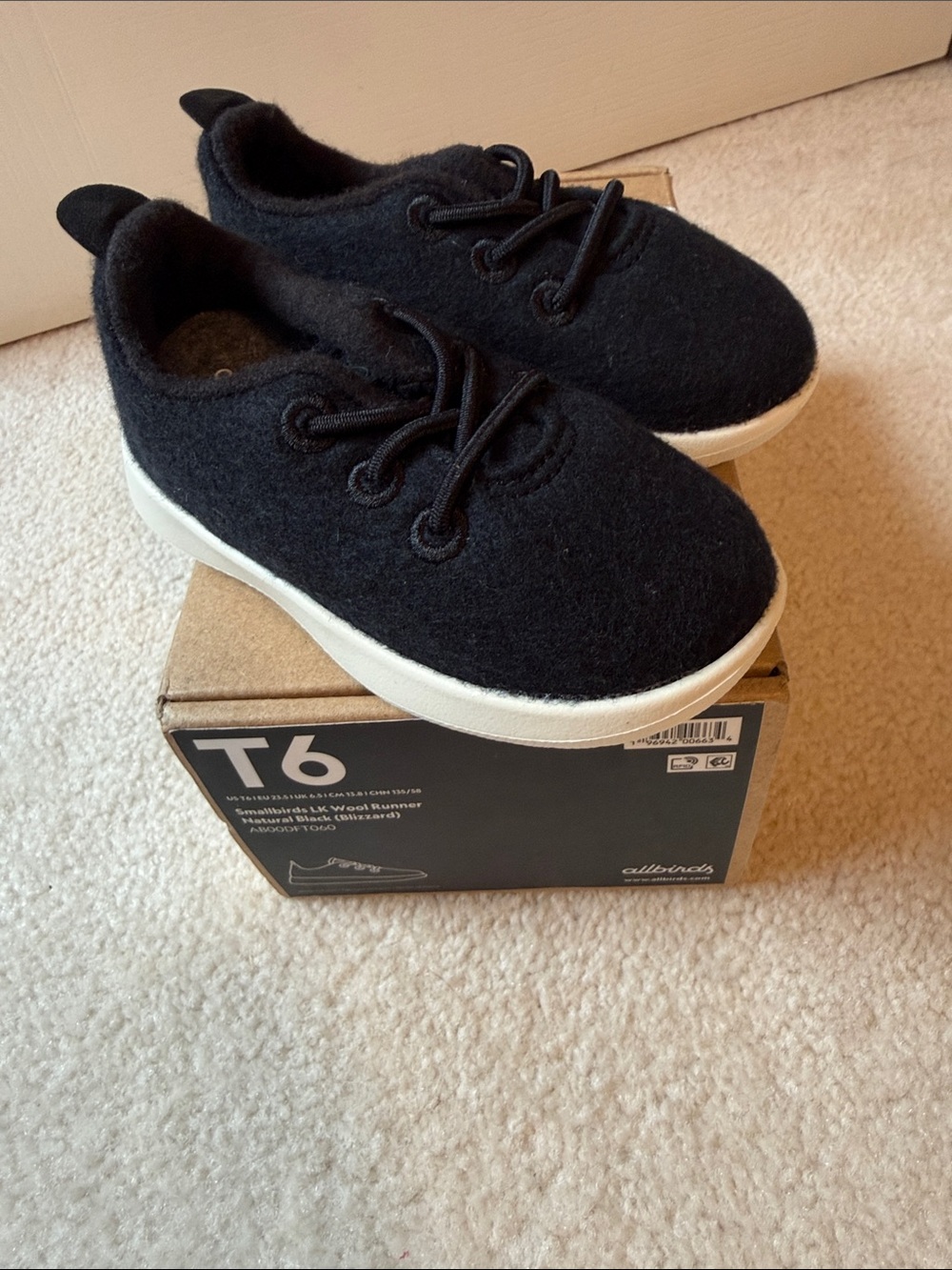 New in Box Baby Allbirds